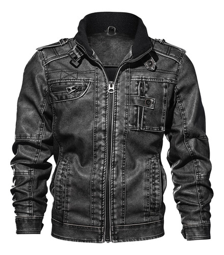 Ropa Suave De Cuero Artificial Con Bolsillo Con Cremallera P