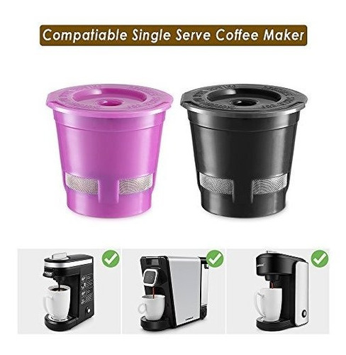 Filtro De Cafe Reutilizable De 4 Paquetes De Chulux Para Caf