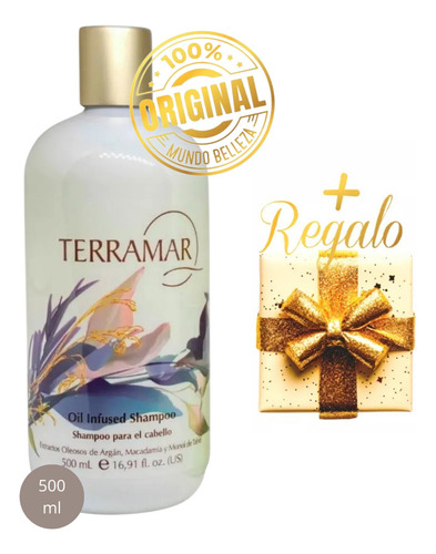Shampoo Argán Terramar 500 Ml +