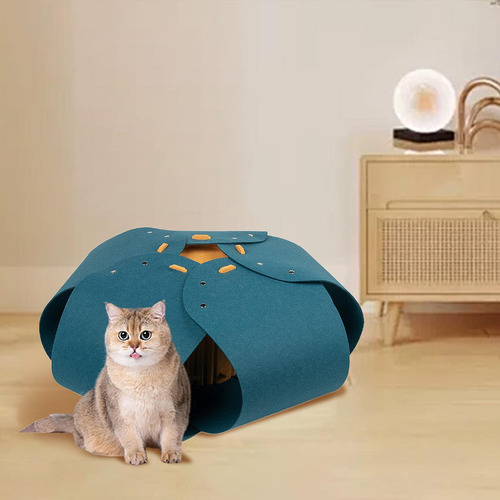 De De Gato De Gato Semi Semi Semi Catava Ligero Azul Oscuro