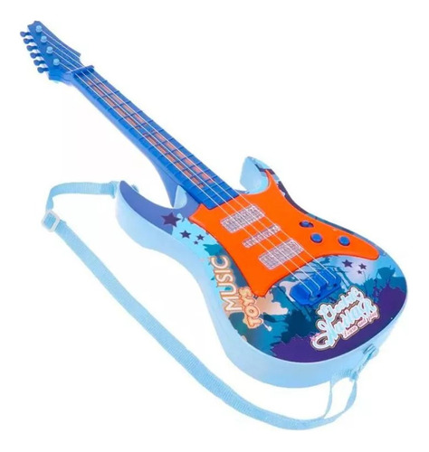 Guitarra Juguete Infantil Niños Con Luces Y Sonido Delmy