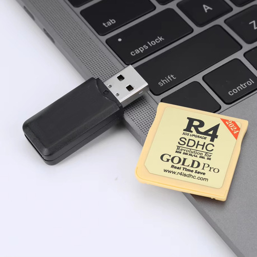 Cartão R4 Gold Pro Para Nintendo 3ds 2ds Ds Adaptador Usb
