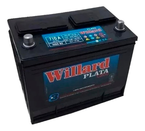  Bateria Willard Ub710 Ub-710 + Izquierda 77ah  Ahora 3