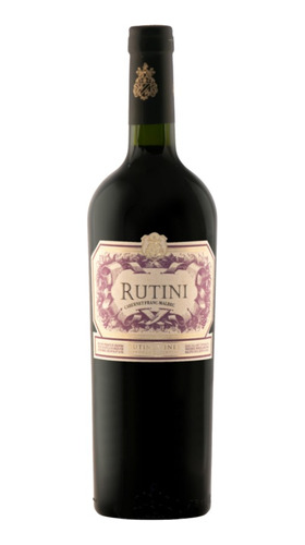 Vino Tinto Rutini Cabernet Franc Malbec 750ml Blend Wine