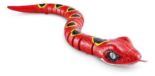 Robo Alive Zuru Slithering Snake Series 3 Red - Juguete Rob. Color Rojo