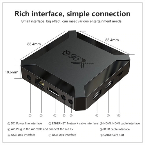 Imagen 4 de 7 de Android Tv Box Convierte Smart Mini Pc 4k