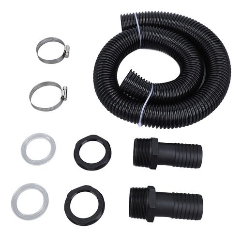 Kit De Conectores De Manguera Rain Barrel De Plástico De 39,