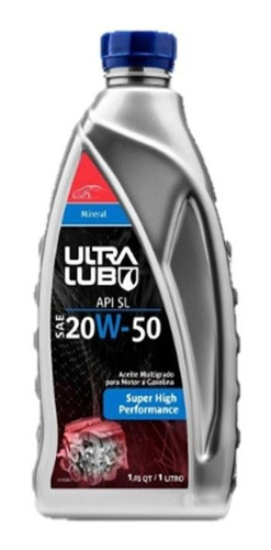 Aceite Multigrado Ultralub 20w50 Mineral