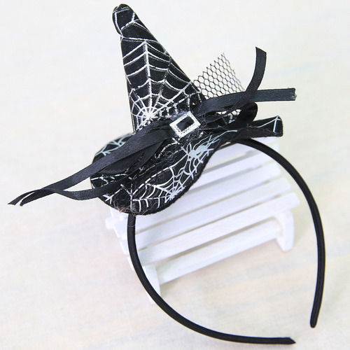 Bandana Decorativa Sombrero Puntiagudo Bruja Halloween * 6