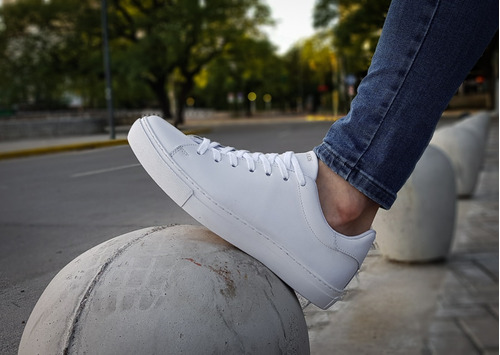 Zapatillas De Cuero Hombre Urbanas Casual Libertarios