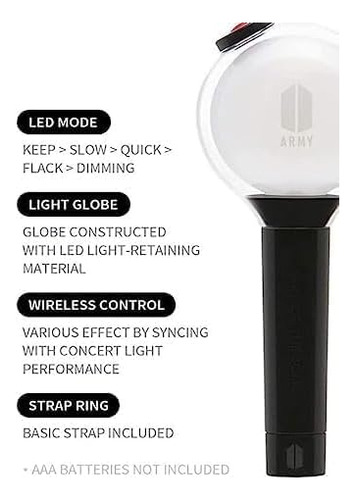 Bts Light Stick Map Of The Soul 7 Edição Especial, Army