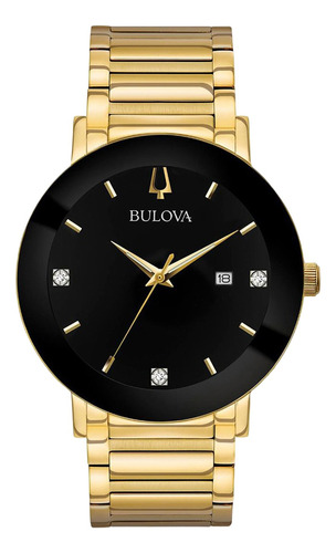 Reloj Bulova Diamonds 97d116 Caballero Original      