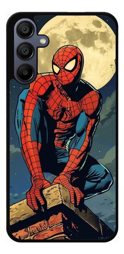Funda Protector Para Samsung Spiderman Comic Luna Samsung A04s