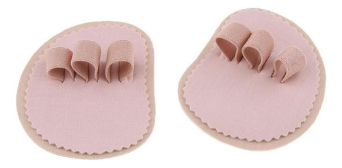 2 Pares De Dedos Del Pie Triple Enderezador De Dedos