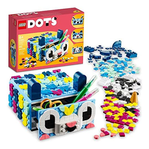Lego Dots Cajones De Animales 41805, Caja De Tesoro