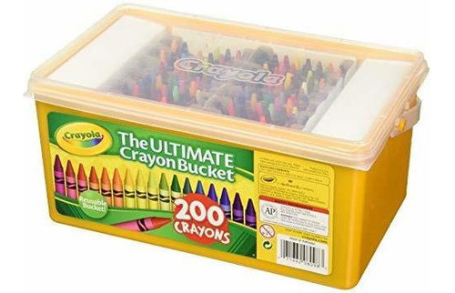 Crayola Ultimate Crayon Balde 200 Crayones