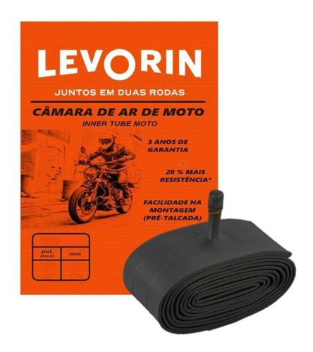 Câmara De Ar Moto Levorin Aro 19