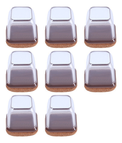 Protector De Suelo Para Silla, 8 Unidades, Protección Contra Color Fix