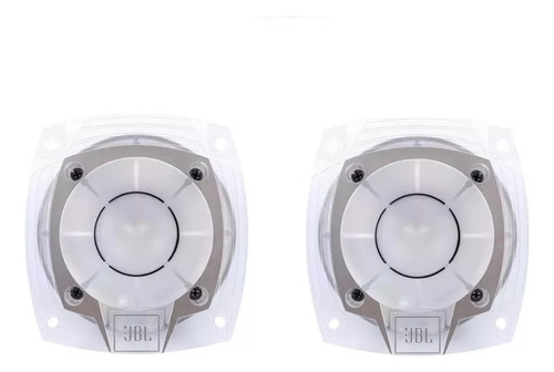 Kit 2 Super Tweeter Jbl St330 Poly Trio - 125w Rws 8 Ohms Cor Branco