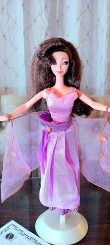 Muñeca Disney Megara Vestido Mágico Mattel Año 1996 (Usado)