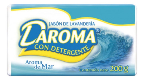 Jabón En Barra Blanco Daroma 50 Pz De 200g