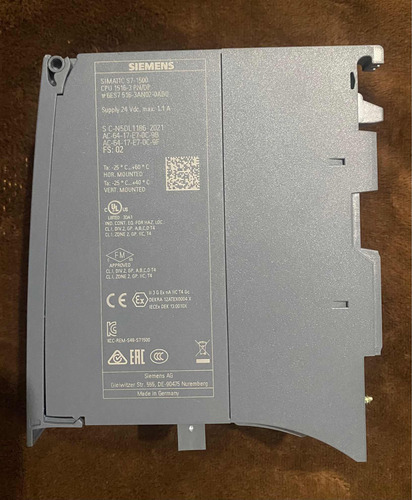 Simatic S7-1500, Cpu 1516-3 Pn/dp