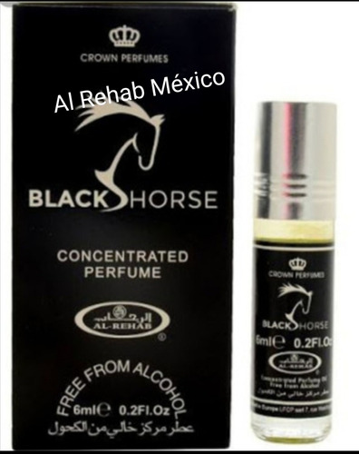 Al Rehab Perfume Árabe Caballo Negro - mL