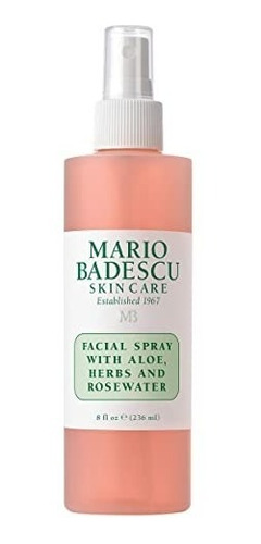  Mario Badescu Spray Facial Aloe,hierbas,agua De Rosas 236ml