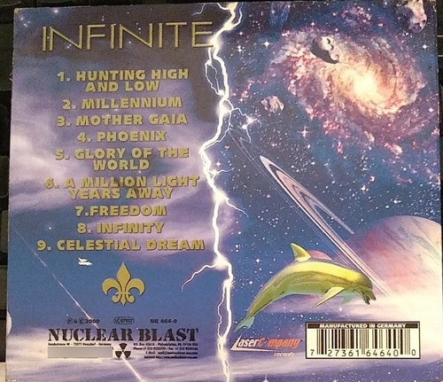 Cd Stratovarius Infinite Digipack (Usado)