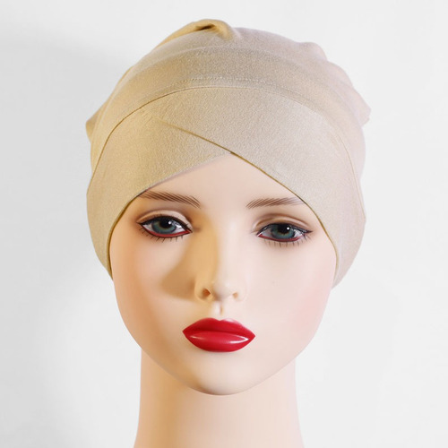 Gorro Para Dormir Con Turbante, Con Nudo Preatado, W