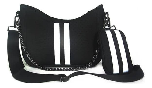 Cartera Bandolera Crossbody En Neopreno  Para Damas