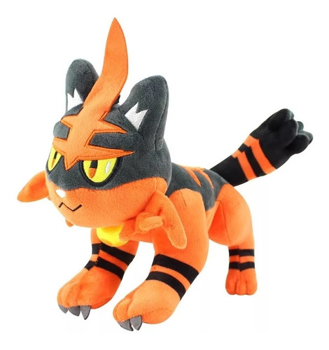 Torracat 25 Cm Peluche Pokémon Tipo Fuego