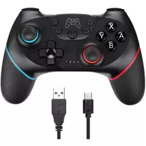 Comprar Control Gamepad Mando Compatible Nintendo Switch Inalámbrico Color Negro