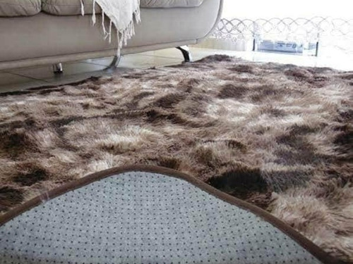 120 cm LIFANG Alfombra de área Peluda Suave Alfombras mullidas de Interior Modernas Alfombra de Dormitorio 60 cómodas alfombras de Sala de Estar