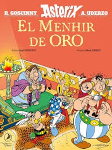 Asterix El Menhir De Oro, De Rene Goscinny. Editorial Zorzal, Tapa Blanda En Español