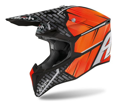 Casco Motocross Enduro Airoh Wraap Idol 23 Solomototeam