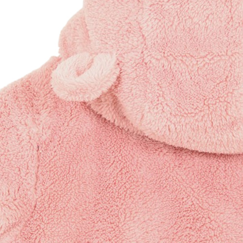 Enterito Osito Bebe Peluche Azul Invierno De 0 A 12 Meses Azul 3-6 M