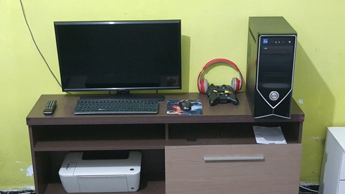 Pc Gamer Samsung + Monitor 27° Polegadas Fhd + Kit Gamer