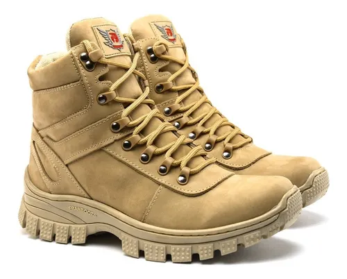 Coturno bota best sale militar