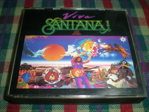 Santana / Viva Santana Fatbox 2 Cds 1ra Ed. Usa (n4)