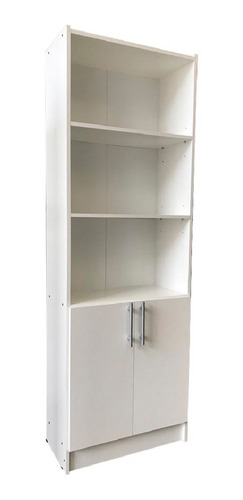 Imagen 6 de 8 de Biblioteca 2 Puertas 5 Estantes Librero Oficina Stock @#