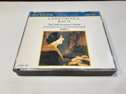 Bach: The Well-tempered Clavier Book 1, Landowska 2 Cd 198 