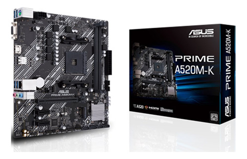 Motherboard Asus Prime A520m-k Am4 Ddr4
