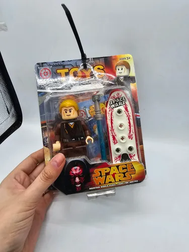 Figura Juguete Anakin Skywalker Star Wars Sable Laser 8 Cm