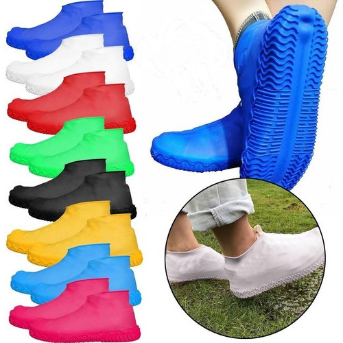 Cubre Zapatos Para La Lluvia  Protector De Calzados Silicona