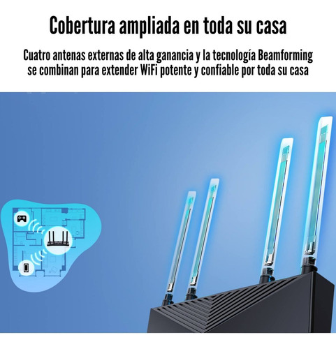 Router Tp-link Archer Ax53 Wi-fi 6 Gigabit Onemesh Ax3000