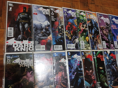 Lote Comics Batman Dark Knight Ingles Excelente Run Completo