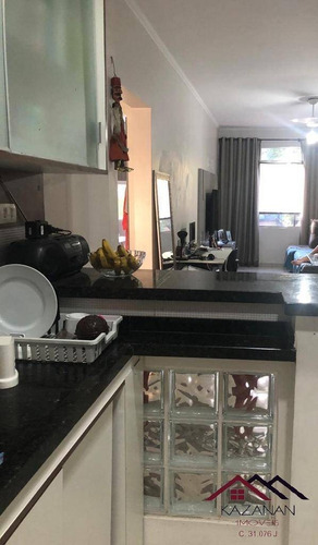 Imagem 12 de 13 de Apartamento Na Praia - 2 Dormitórios (1 Suite) - Dep. Completa - Santos - 4937