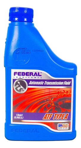 Aceite De Transmisión Atf Type A Federal 1 Litro 