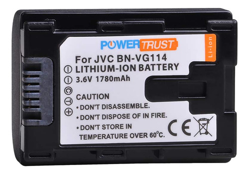 Powertrust Bn-vg114 Bn Vg114 Batería De Repuesto Para Vide.